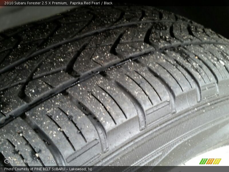 Paprika Red Pearl / Black 2010 Subaru Forester 2.5 X Premium