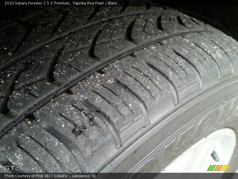 Paprika Red Pearl / Black 2010 Subaru Forester 2.5 X Premium