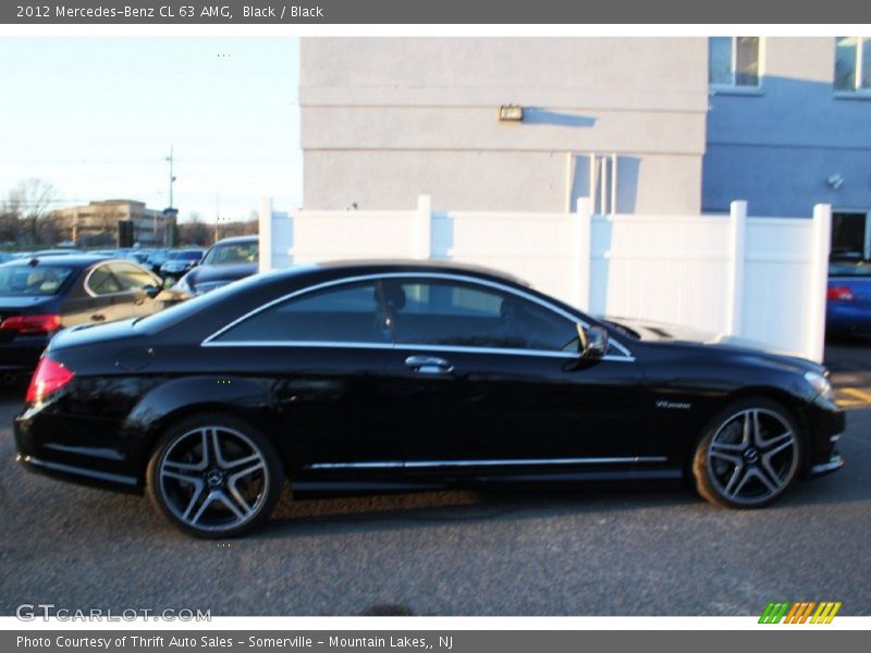 Black / Black 2012 Mercedes-Benz CL 63 AMG