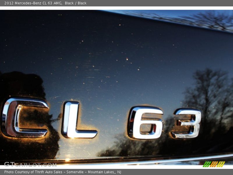 Black / Black 2012 Mercedes-Benz CL 63 AMG