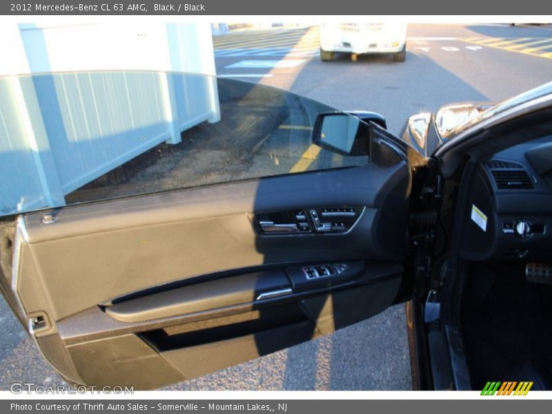 Black / Black 2012 Mercedes-Benz CL 63 AMG