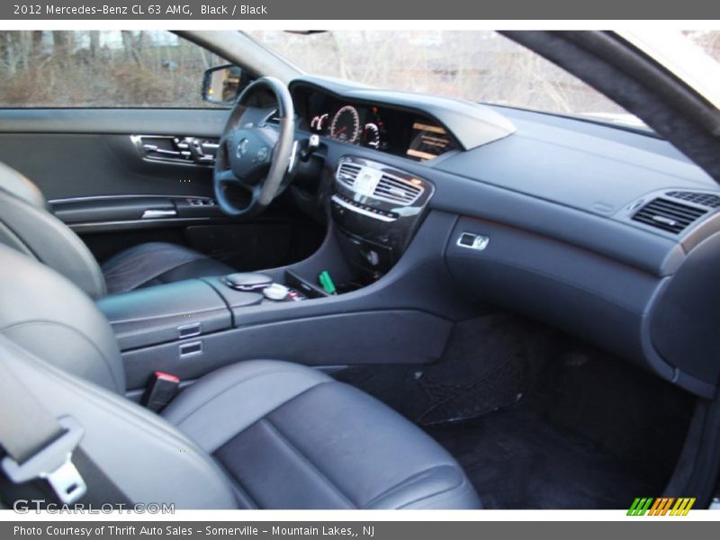 Black / Black 2012 Mercedes-Benz CL 63 AMG