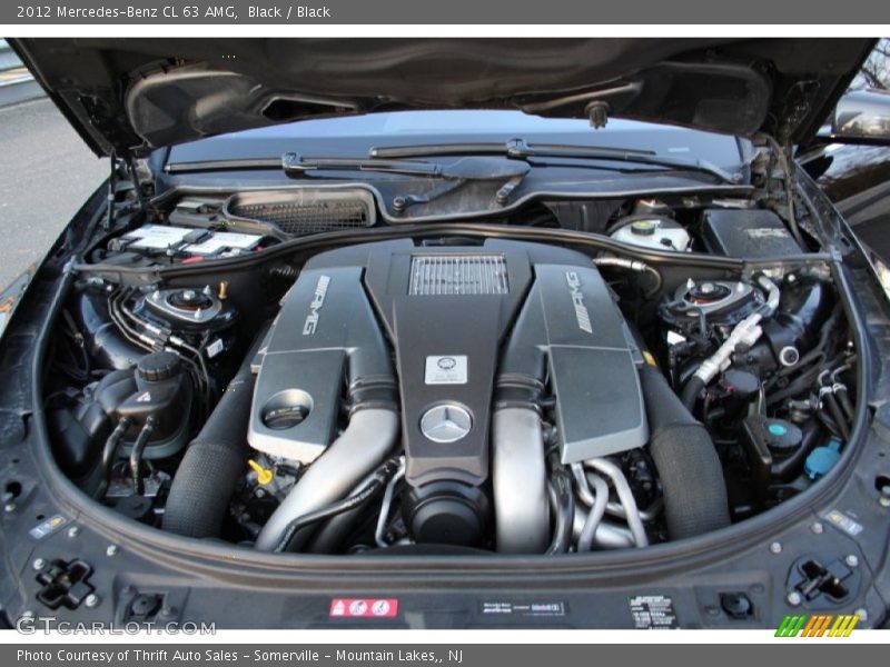  2012 CL 63 AMG Engine - 5.5 Liter AMG Biturbo DOHC 32-Valve VVT V8