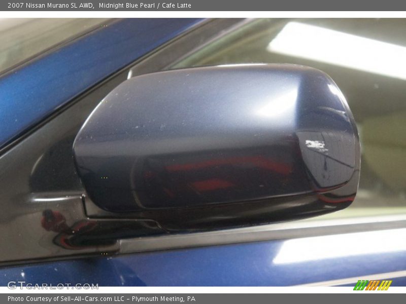 Midnight Blue Pearl / Cafe Latte 2007 Nissan Murano SL AWD