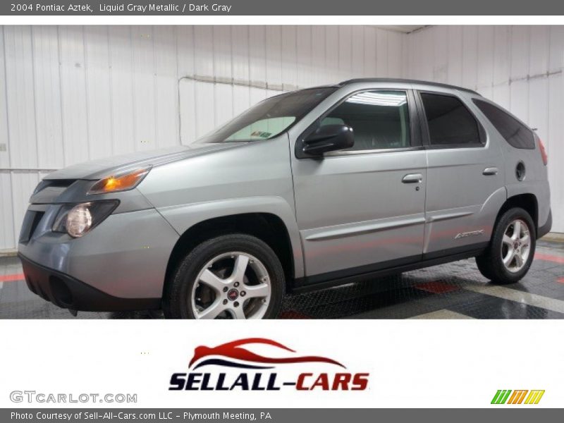 Liquid Gray Metallic / Dark Gray 2004 Pontiac Aztek