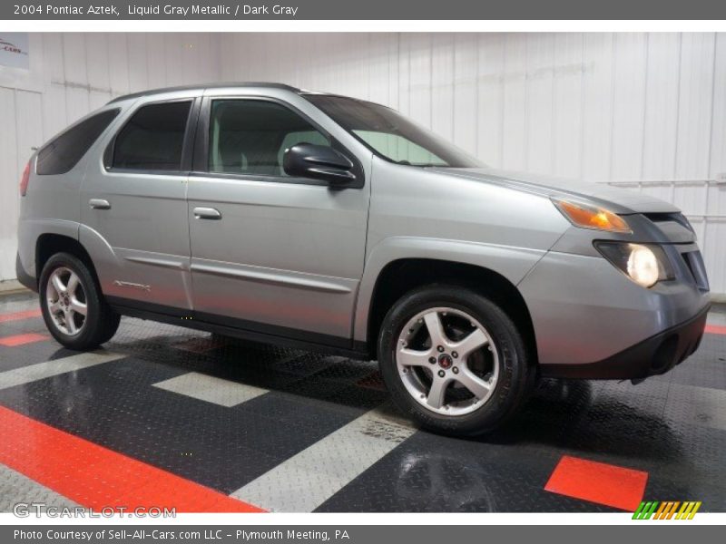 Liquid Gray Metallic / Dark Gray 2004 Pontiac Aztek