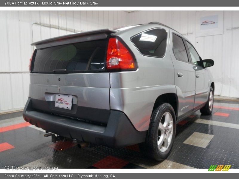 Liquid Gray Metallic / Dark Gray 2004 Pontiac Aztek