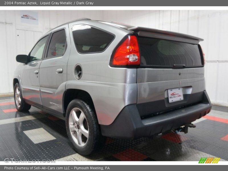 Liquid Gray Metallic / Dark Gray 2004 Pontiac Aztek