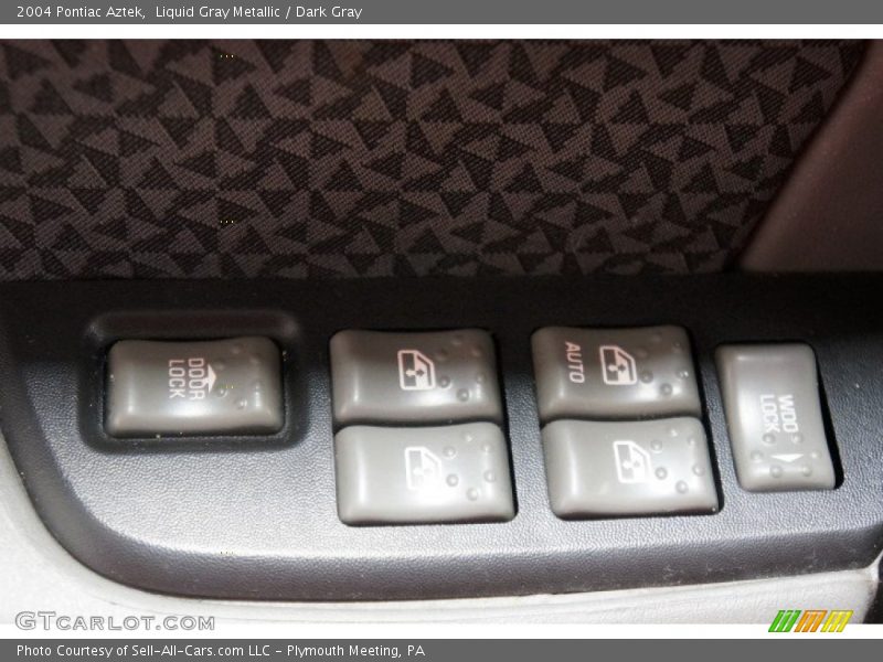 Liquid Gray Metallic / Dark Gray 2004 Pontiac Aztek