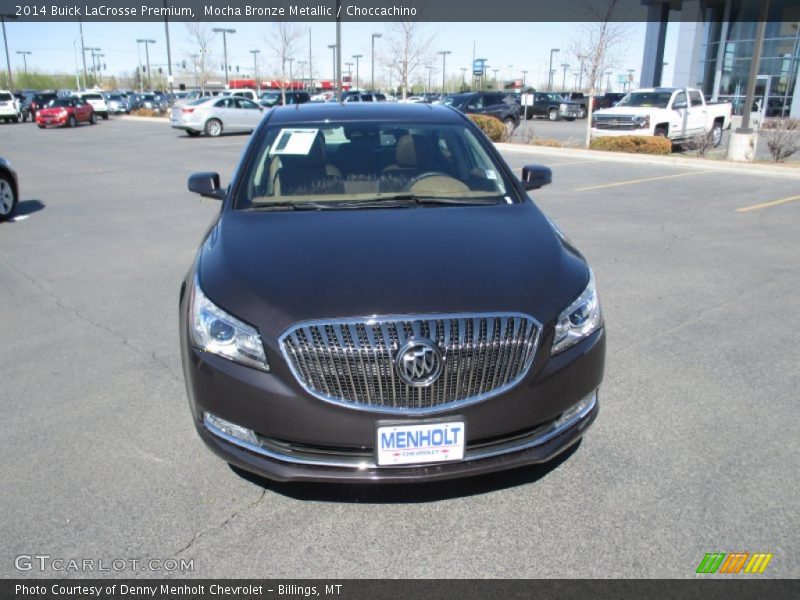 Mocha Bronze Metallic / Choccachino 2014 Buick LaCrosse Premium