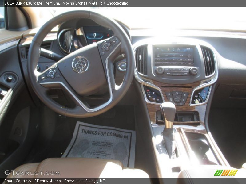 Mocha Bronze Metallic / Choccachino 2014 Buick LaCrosse Premium