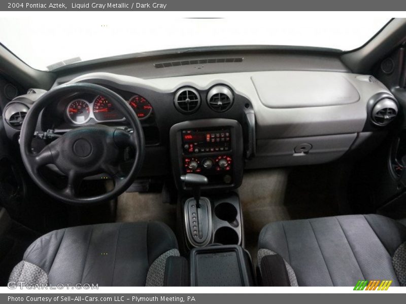 Liquid Gray Metallic / Dark Gray 2004 Pontiac Aztek