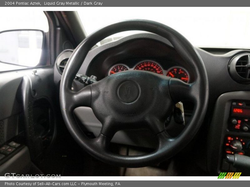 Liquid Gray Metallic / Dark Gray 2004 Pontiac Aztek