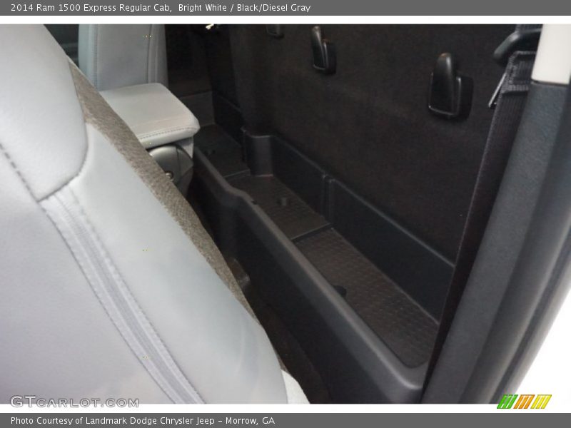 Bright White / Black/Diesel Gray 2014 Ram 1500 Express Regular Cab