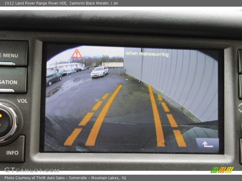 Santorini Black Metallic / Jet 2012 Land Rover Range Rover HSE