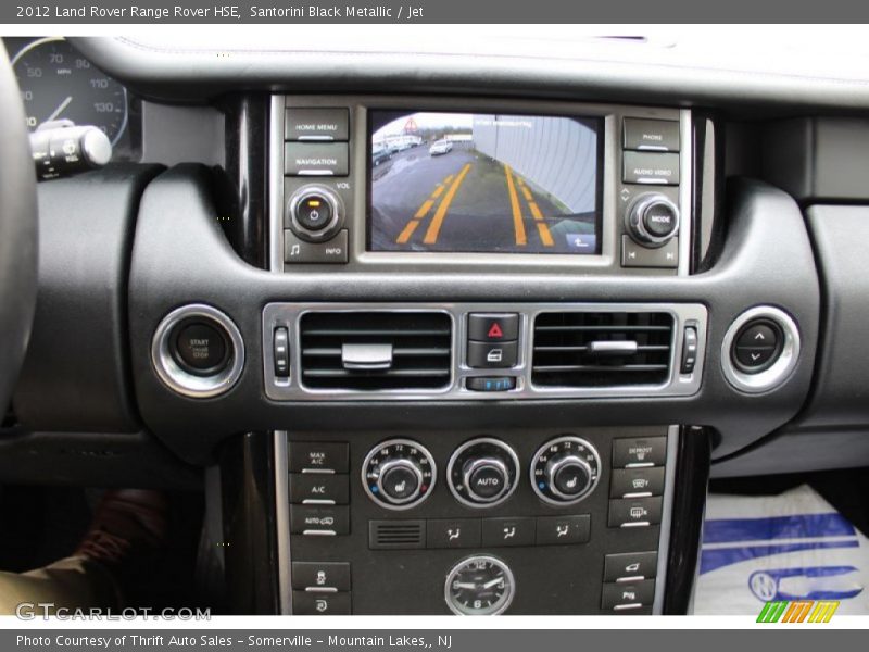 Santorini Black Metallic / Jet 2012 Land Rover Range Rover HSE