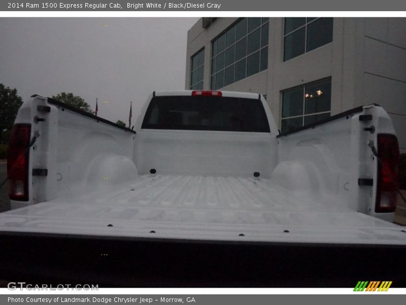Bright White / Black/Diesel Gray 2014 Ram 1500 Express Regular Cab