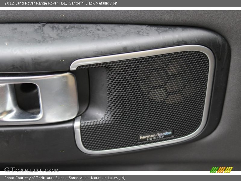 Santorini Black Metallic / Jet 2012 Land Rover Range Rover HSE