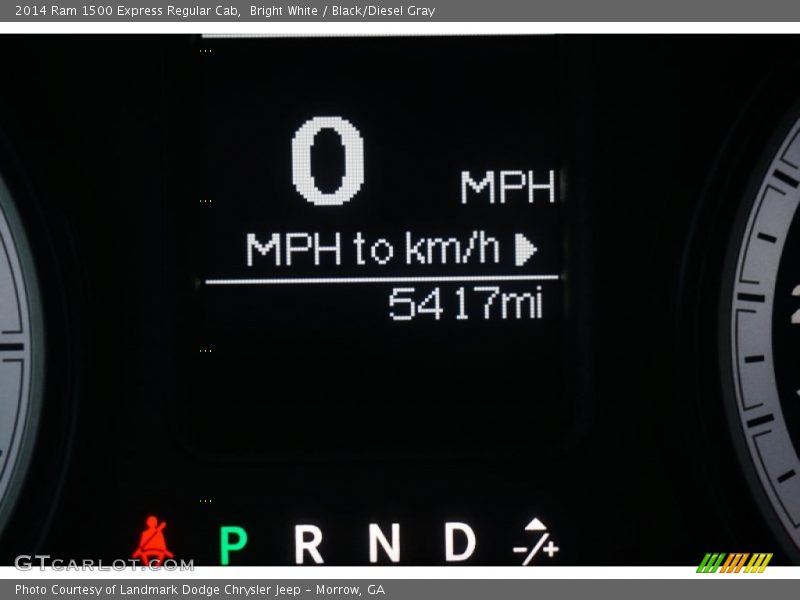 Bright White / Black/Diesel Gray 2014 Ram 1500 Express Regular Cab