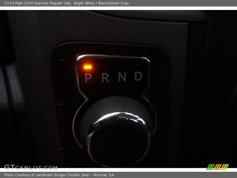 Bright White / Black/Diesel Gray 2014 Ram 1500 Express Regular Cab