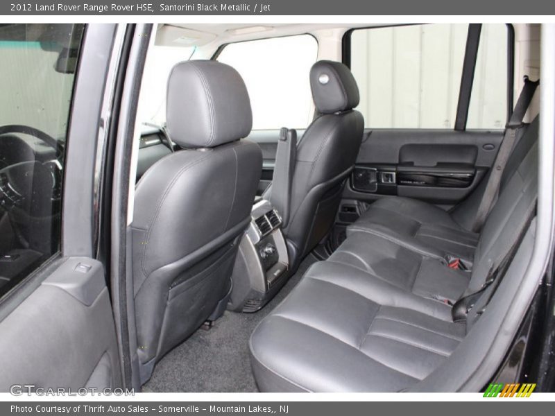 Santorini Black Metallic / Jet 2012 Land Rover Range Rover HSE