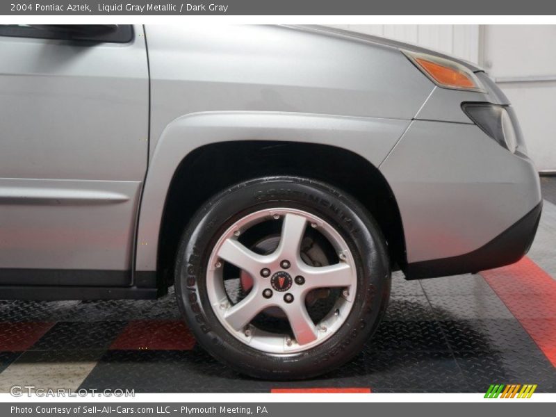 Liquid Gray Metallic / Dark Gray 2004 Pontiac Aztek