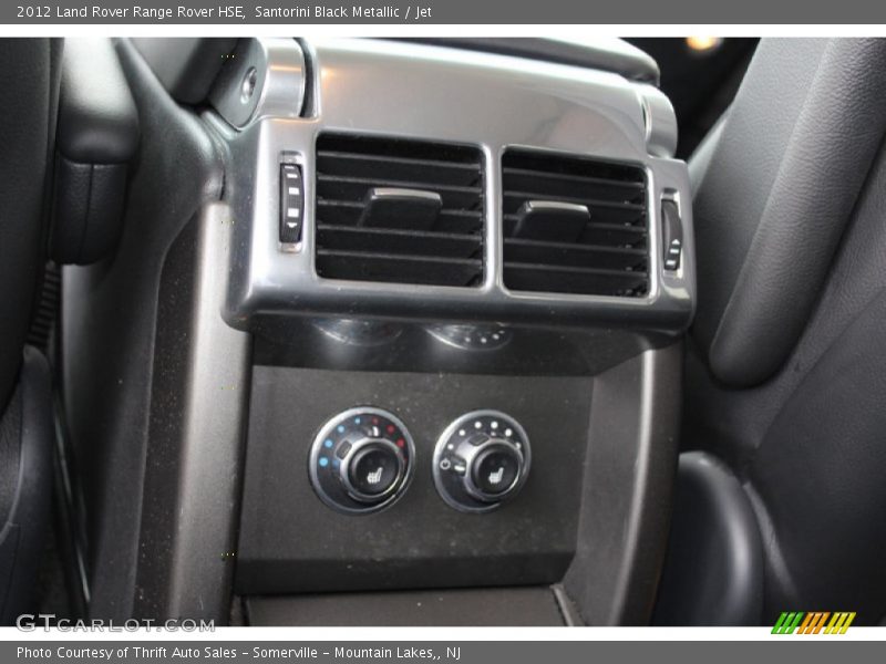 Santorini Black Metallic / Jet 2012 Land Rover Range Rover HSE