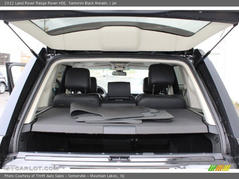 Santorini Black Metallic / Jet 2012 Land Rover Range Rover HSE