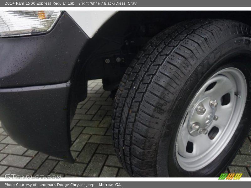 Bright White / Black/Diesel Gray 2014 Ram 1500 Express Regular Cab