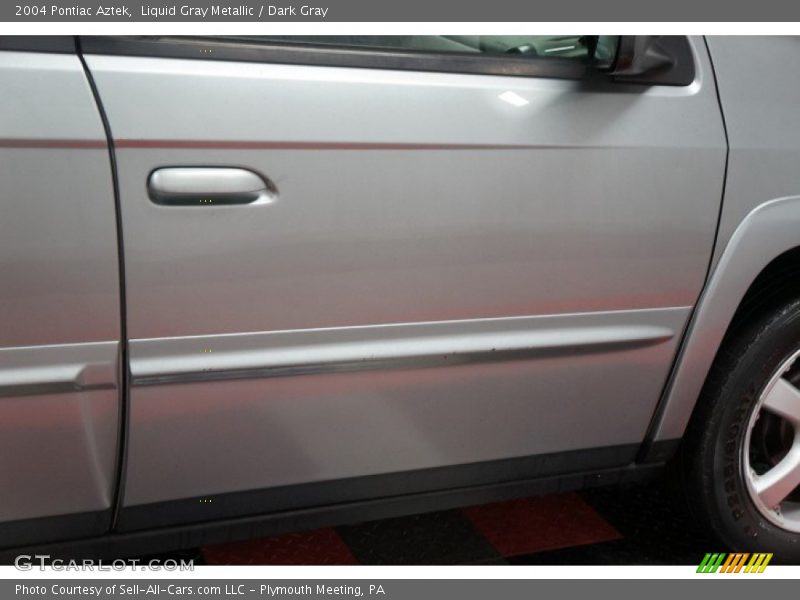 Liquid Gray Metallic / Dark Gray 2004 Pontiac Aztek