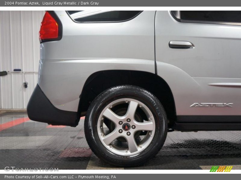 Liquid Gray Metallic / Dark Gray 2004 Pontiac Aztek
