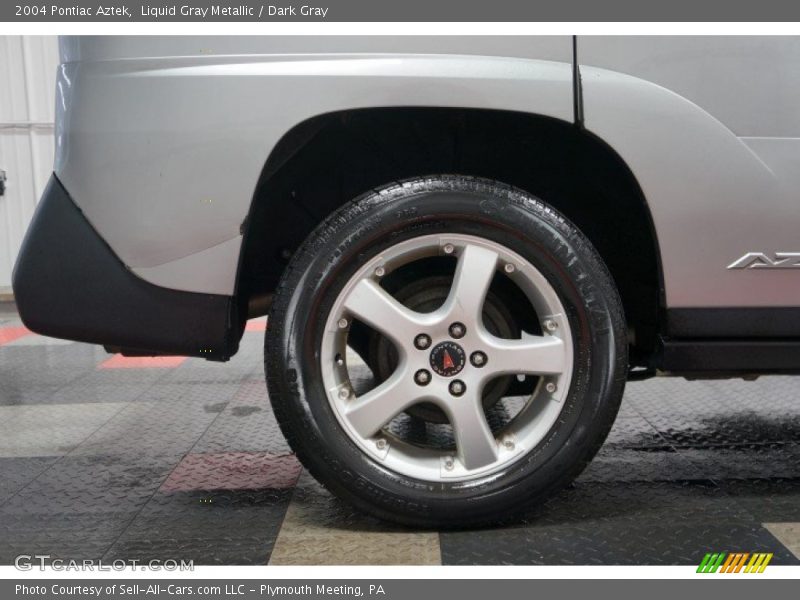 Liquid Gray Metallic / Dark Gray 2004 Pontiac Aztek
