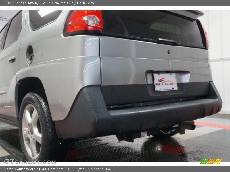 Liquid Gray Metallic / Dark Gray 2004 Pontiac Aztek