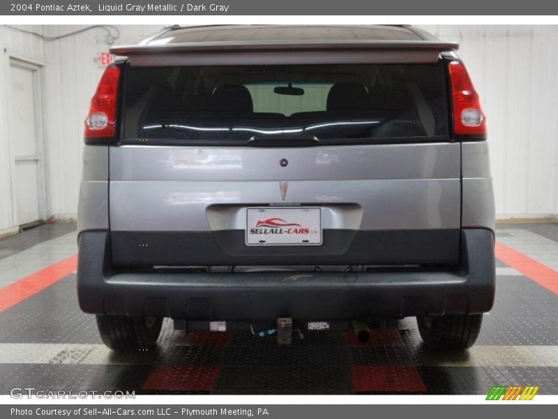 Liquid Gray Metallic / Dark Gray 2004 Pontiac Aztek