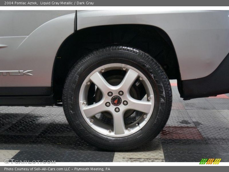 Liquid Gray Metallic / Dark Gray 2004 Pontiac Aztek