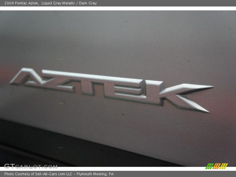Liquid Gray Metallic / Dark Gray 2004 Pontiac Aztek