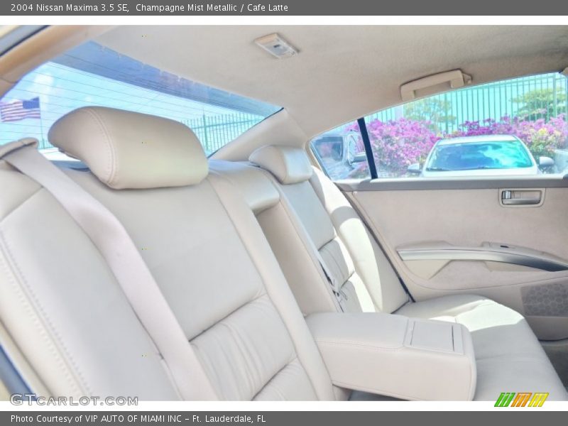 Champagne Mist Metallic / Cafe Latte 2004 Nissan Maxima 3.5 SE