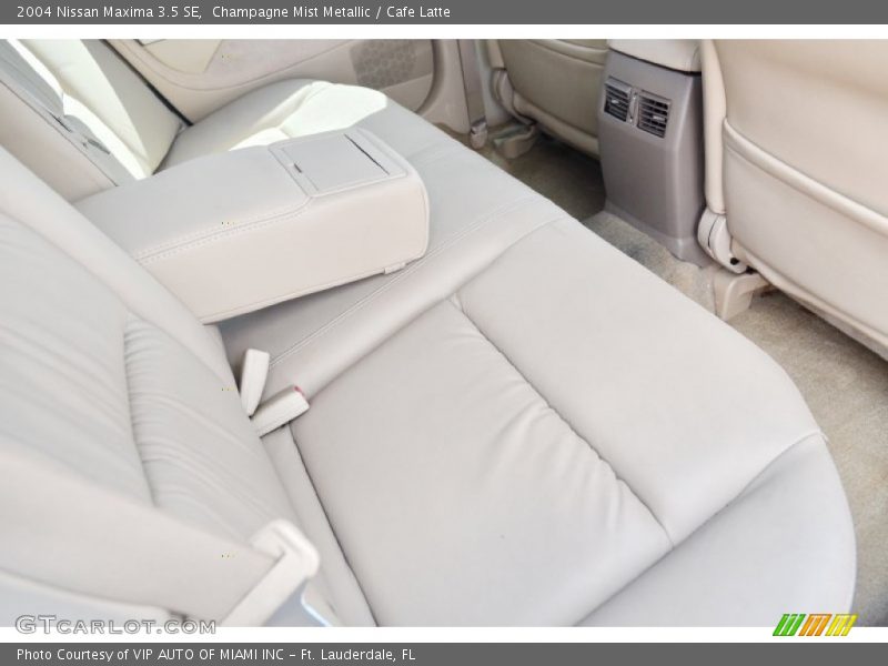 Champagne Mist Metallic / Cafe Latte 2004 Nissan Maxima 3.5 SE