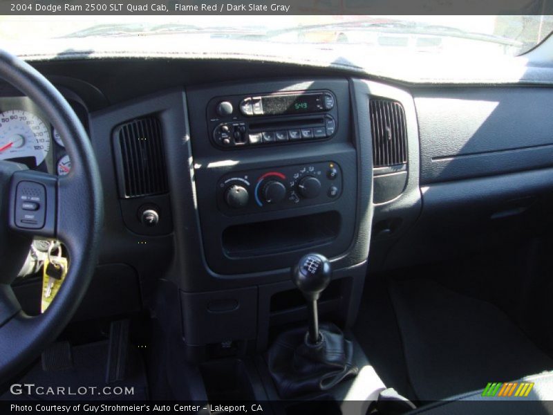 Flame Red / Dark Slate Gray 2004 Dodge Ram 2500 SLT Quad Cab
