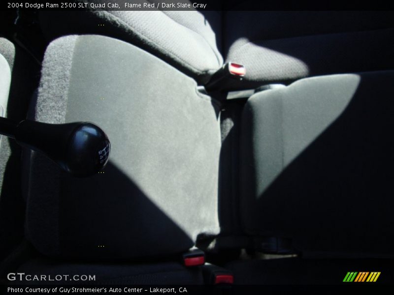 Flame Red / Dark Slate Gray 2004 Dodge Ram 2500 SLT Quad Cab