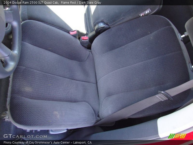 Flame Red / Dark Slate Gray 2004 Dodge Ram 2500 SLT Quad Cab