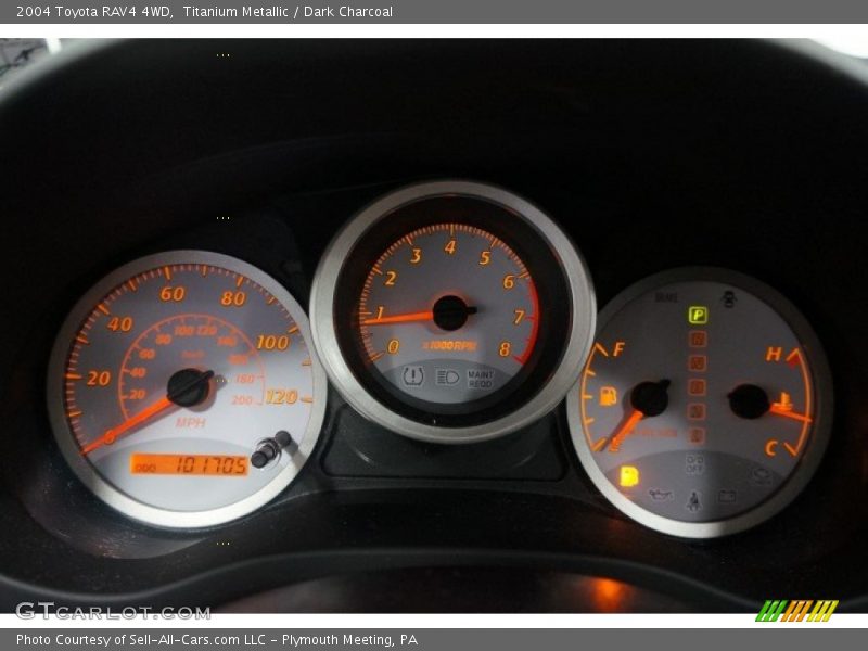 Titanium Metallic / Dark Charcoal 2004 Toyota RAV4 4WD
