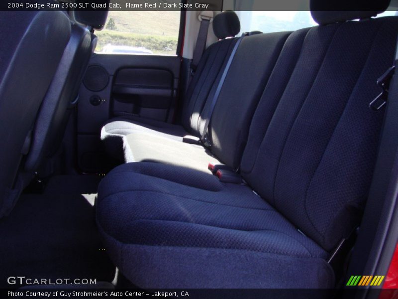 Flame Red / Dark Slate Gray 2004 Dodge Ram 2500 SLT Quad Cab