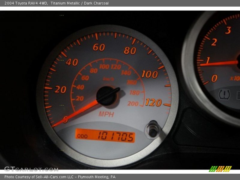Titanium Metallic / Dark Charcoal 2004 Toyota RAV4 4WD