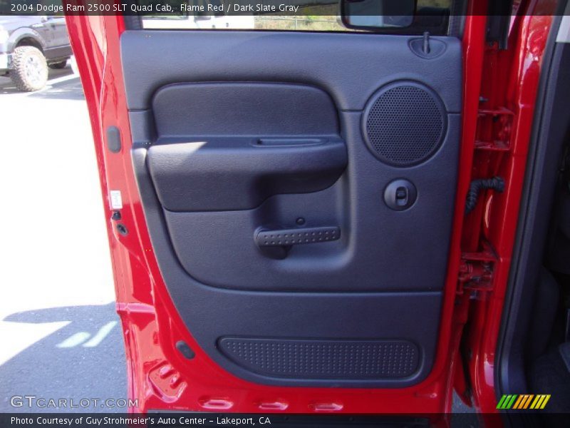 Flame Red / Dark Slate Gray 2004 Dodge Ram 2500 SLT Quad Cab