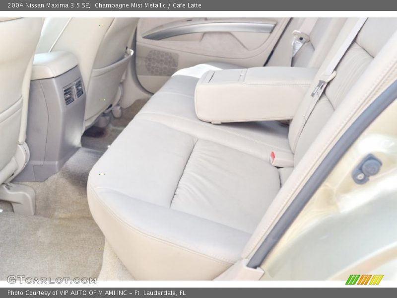 Champagne Mist Metallic / Cafe Latte 2004 Nissan Maxima 3.5 SE