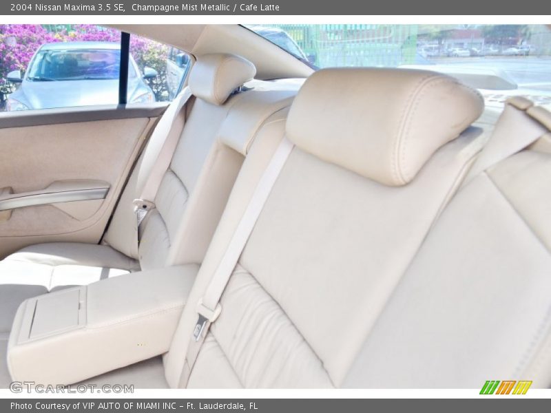 Champagne Mist Metallic / Cafe Latte 2004 Nissan Maxima 3.5 SE