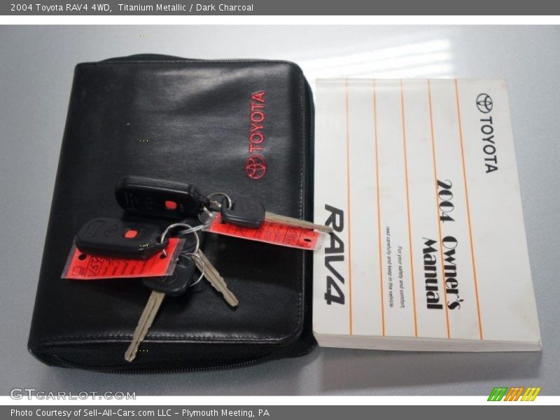 Titanium Metallic / Dark Charcoal 2004 Toyota RAV4 4WD