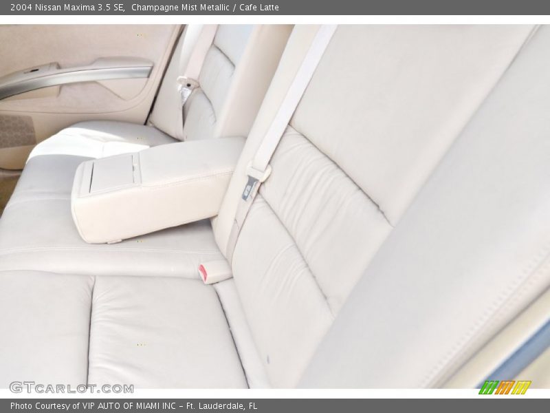 Champagne Mist Metallic / Cafe Latte 2004 Nissan Maxima 3.5 SE