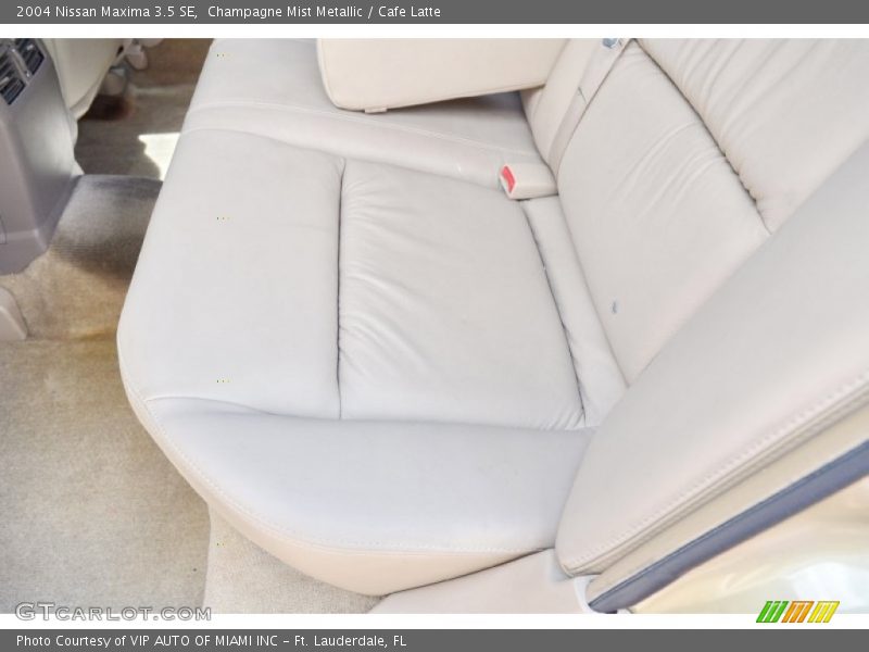Champagne Mist Metallic / Cafe Latte 2004 Nissan Maxima 3.5 SE